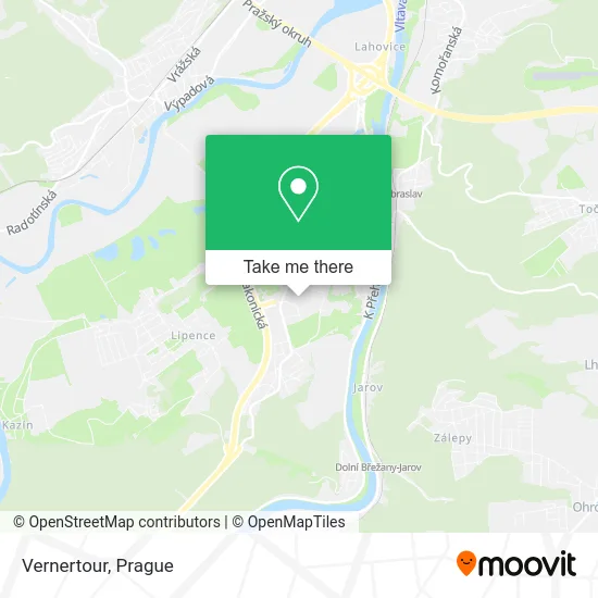 Карта Vernertour