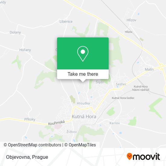 Карта Objevovna