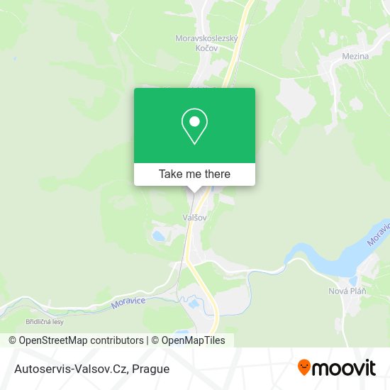 Карта Autoservis-Valsov.Cz
