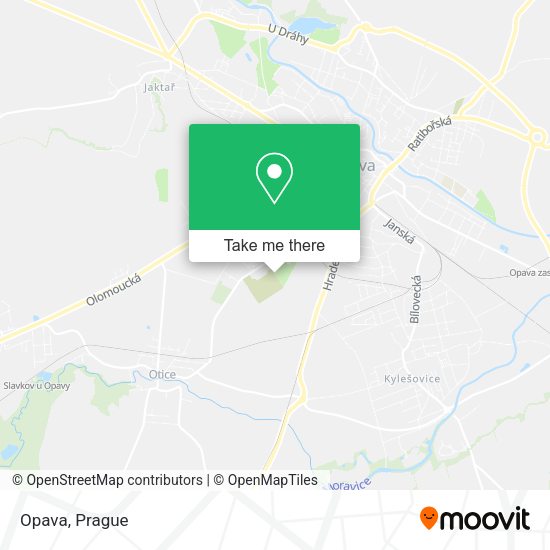 Карта Opava
