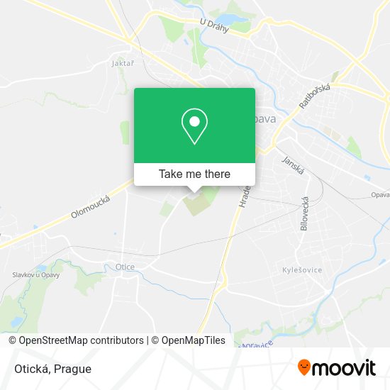 Карта Otická