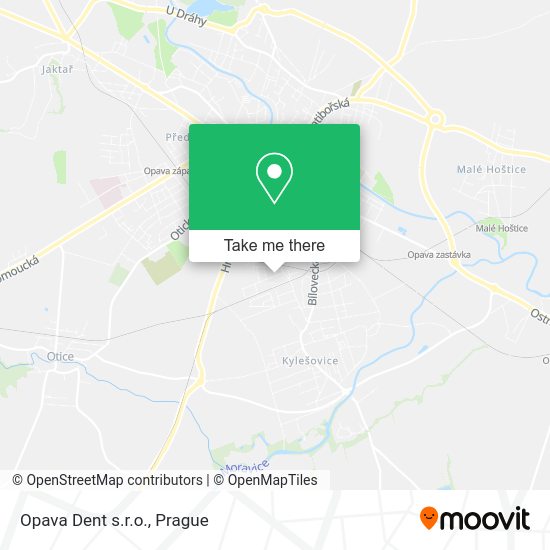 Карта Opava Dent s.r.o.