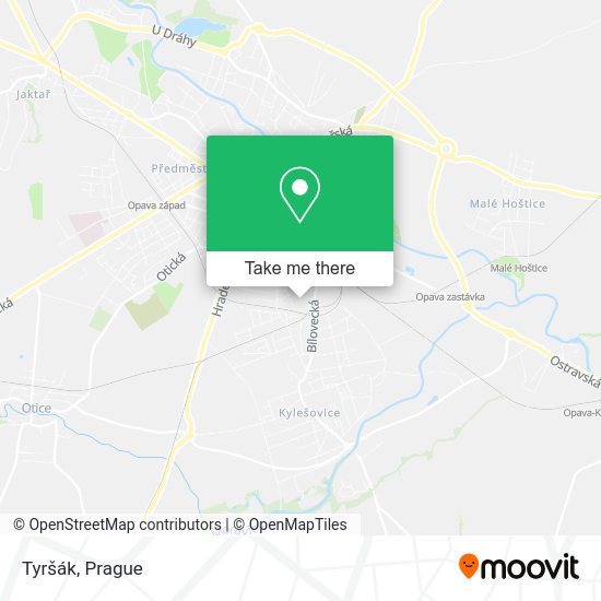 Карта Tyršák