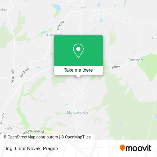 Карта Ing. Libor Novák