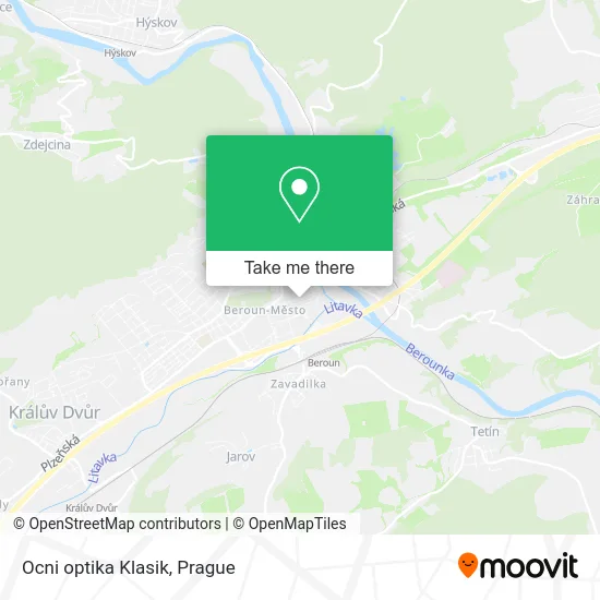 Карта Ocni optika Klasik