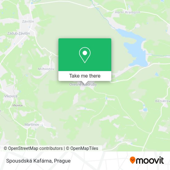 Карта Spousdská Kafárna