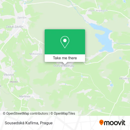 Карта Sousedská Kafírna