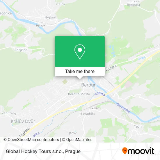 Карта Global Hockey Tours s.r.o.