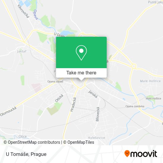 Карта U Tomáše