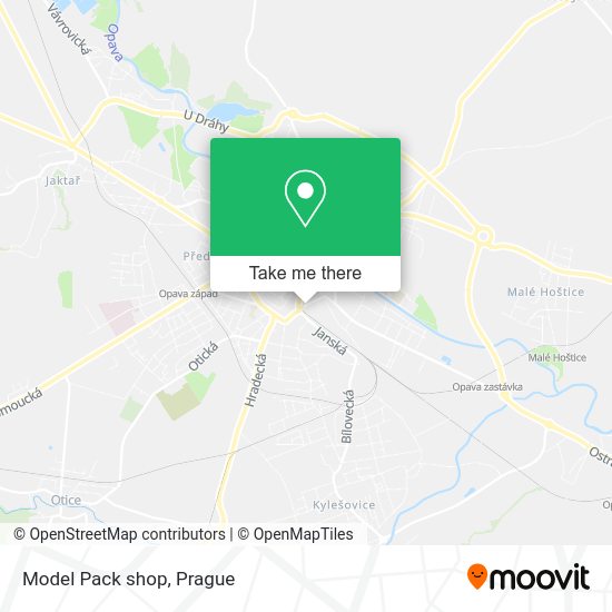 Карта Model Pack shop