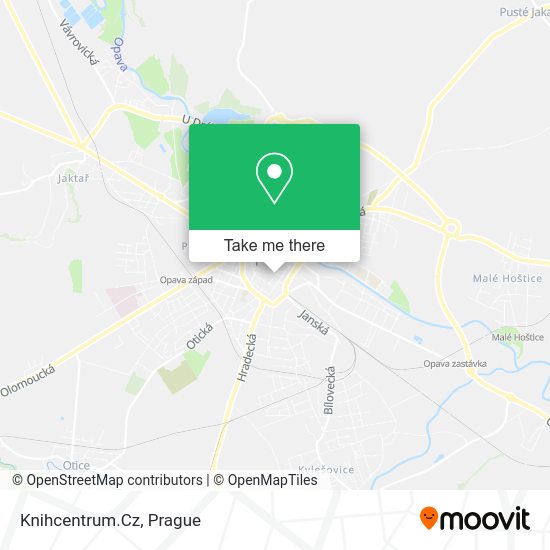 Карта Knihcentrum.Cz