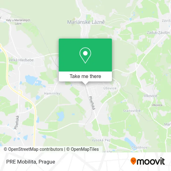 Карта PRE Mobilita