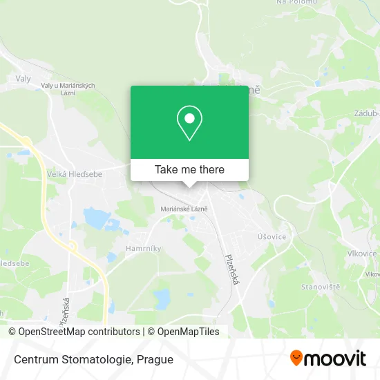 Карта Centrum Stomatologie