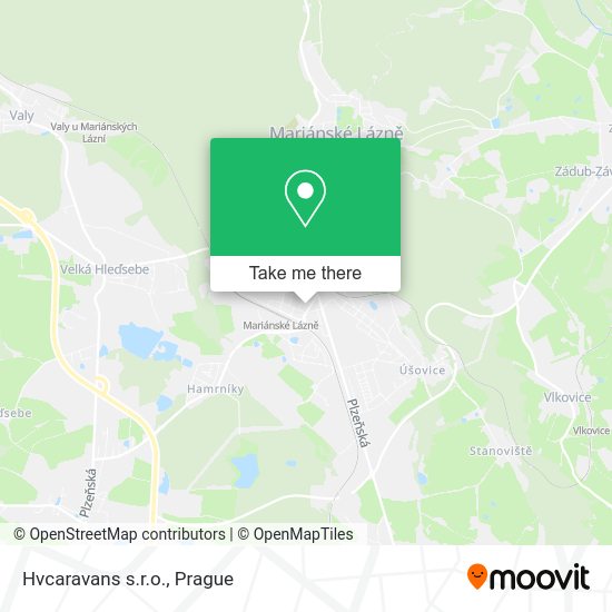 Карта Hvcaravans s.r.o.