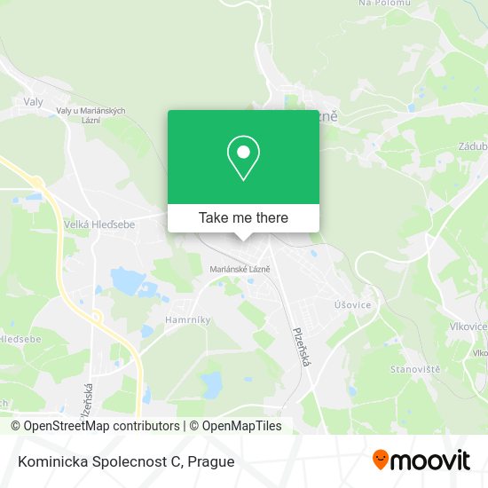 Карта Kominicka Spolecnost C
