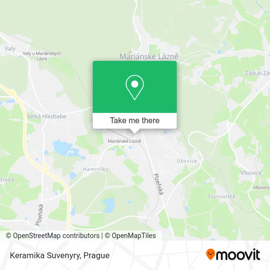 Карта Keramika Suvenyry