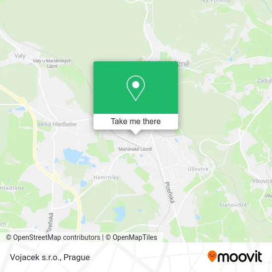 Карта Vojacek s.r.o.