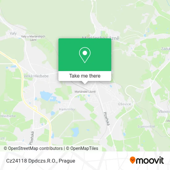 Карта Cz24118 Dpdczs.R.O.