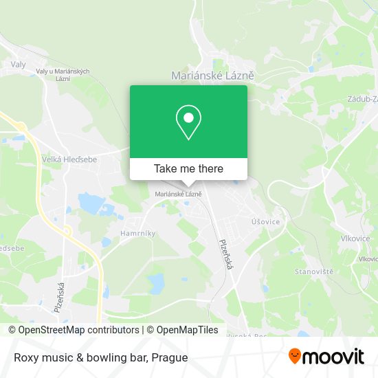 Карта Roxy music & bowling bar