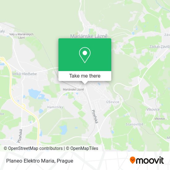 Карта Planeo Elektro Maria