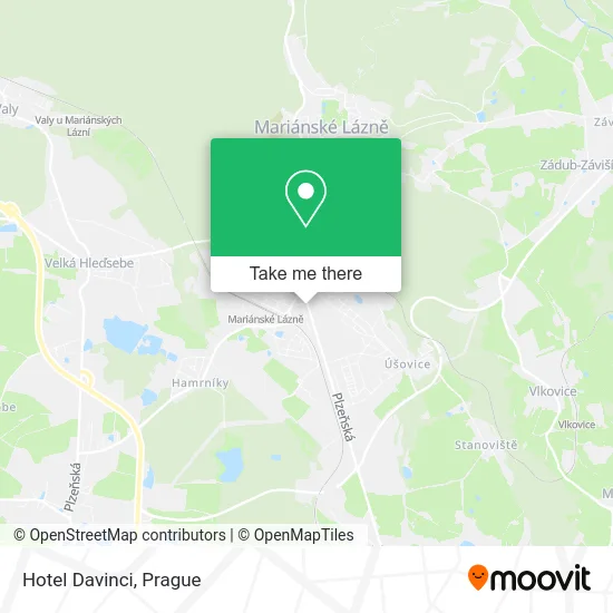 Карта Hotel Davinci