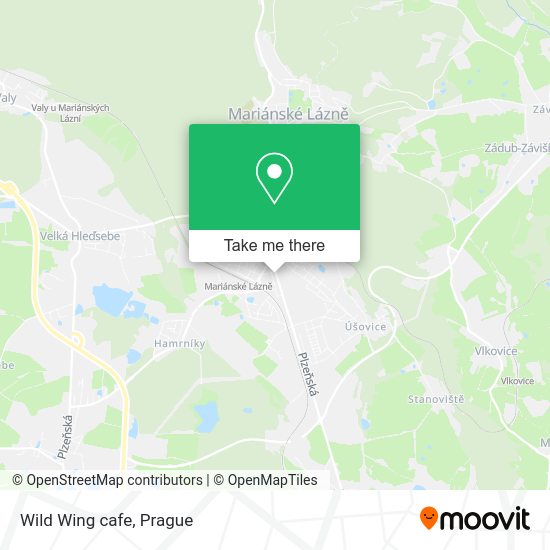 Карта Wild Wing cafe
