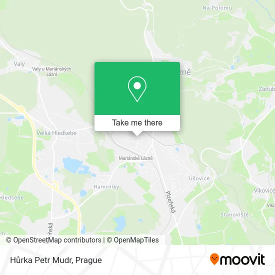 Карта Hůrka Petr Mudr
