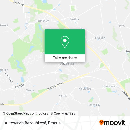 Карта Autoservis Bezouškové