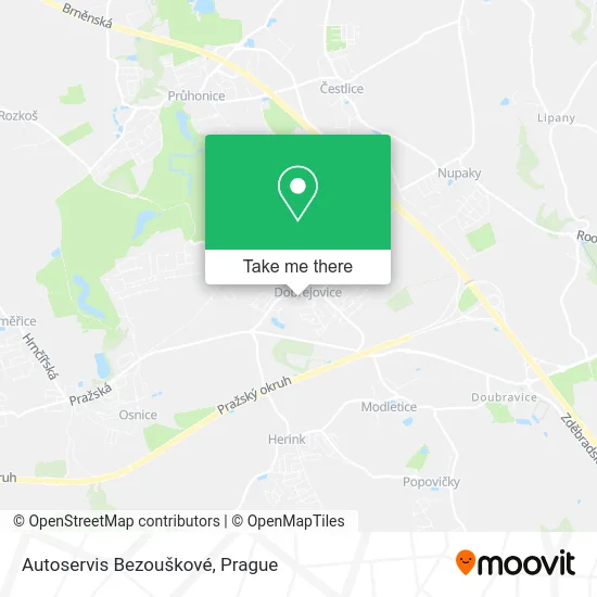 Карта Autoservis Bezouškové