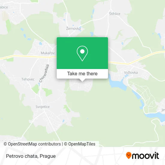 Карта Petrovo chata