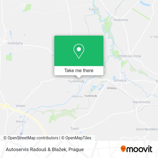 Карта Autoservis Radouš & Blažek