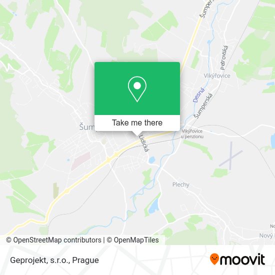 Карта Geprojekt, s.r.o.