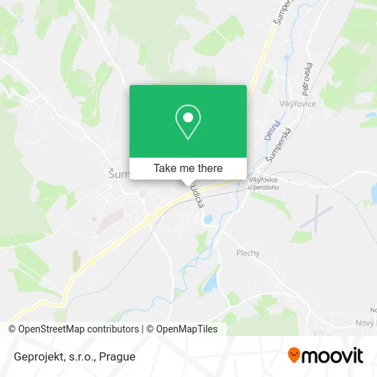 Карта Geprojekt, s.r.o.