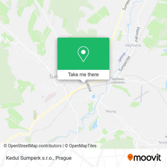 Карта Kedul Sumperk s.r.o.