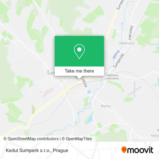 Карта Kedul Sumperk s.r.o.