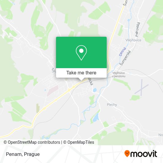 Карта Penam
