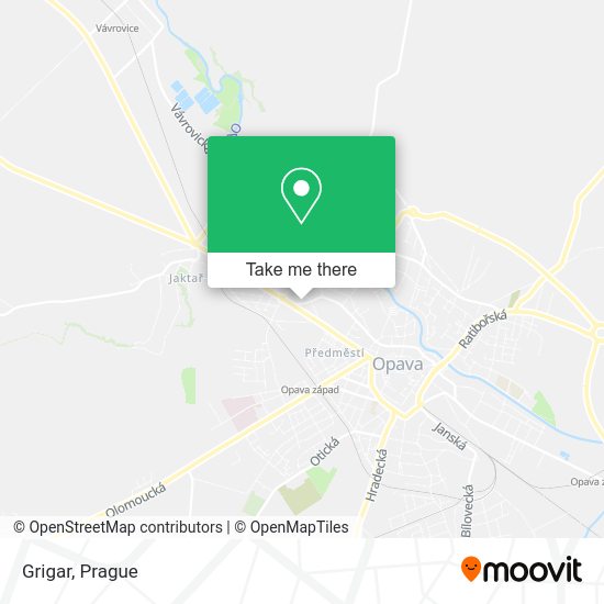 Карта Grigar