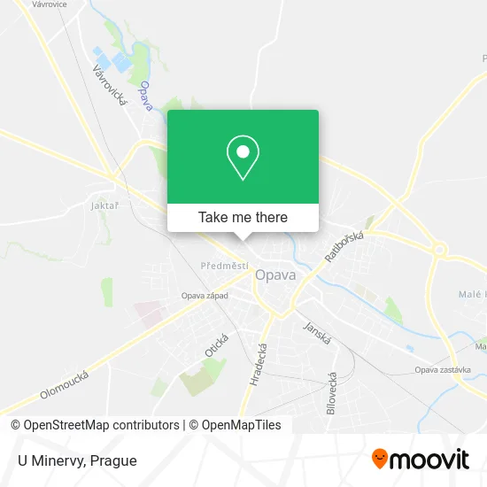 Карта U Minervy