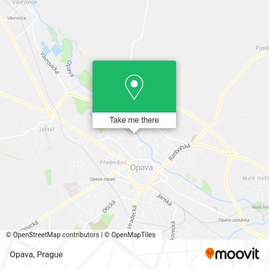 Карта Opava