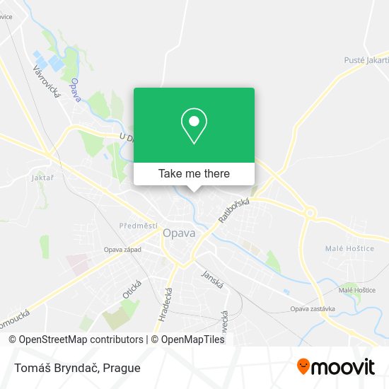 Карта Tomáš Bryndač