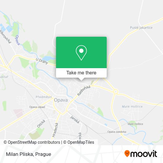 Milan Pliska map