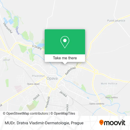 Карта MUDr. Dratva Vladimír-Dermatologie
