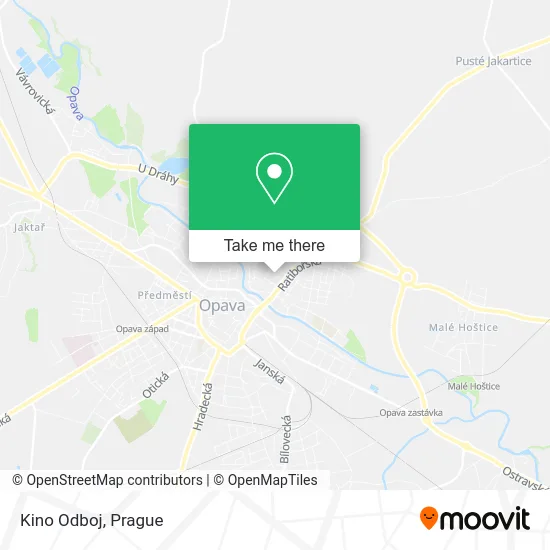 Карта Kino Odboj