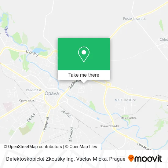 Карта Defektoskopické Zkoušky Ing. Václav Mička