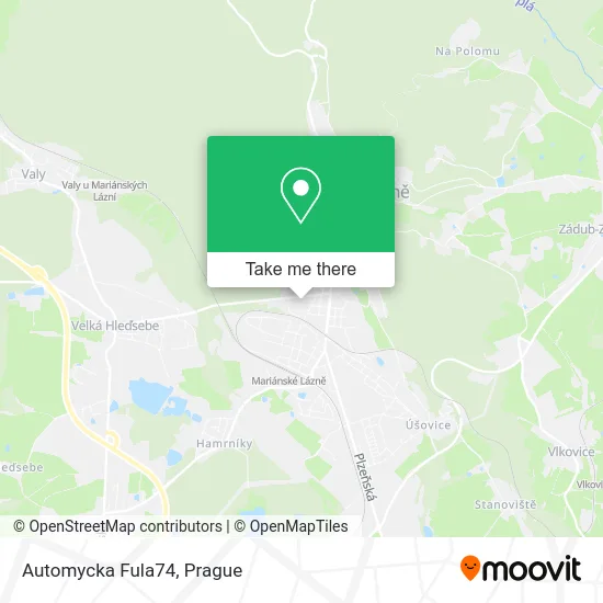 Карта Automycka Fula74