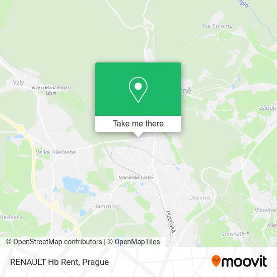 Карта RENAULT Hb Rent