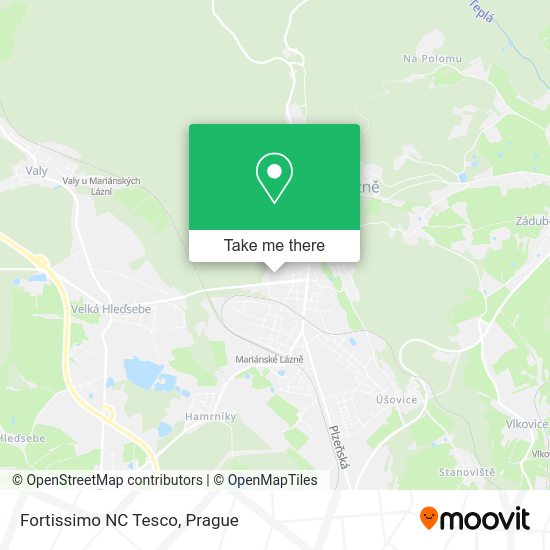 Карта Fortissimo NC Tesco