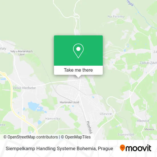 Карта Siempelkamp Handling Systeme Bohemia