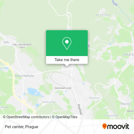 Карта Pet center
