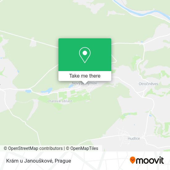 Карта Krám u Janouškové